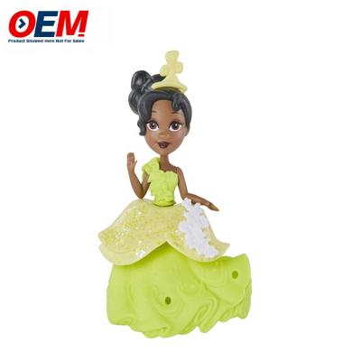 China Disney Princess 2021 Cartoon Toy Custom Disney Princess PVC Action Number Toys Baby Disny Movie Princess Toys Suppliers for sale