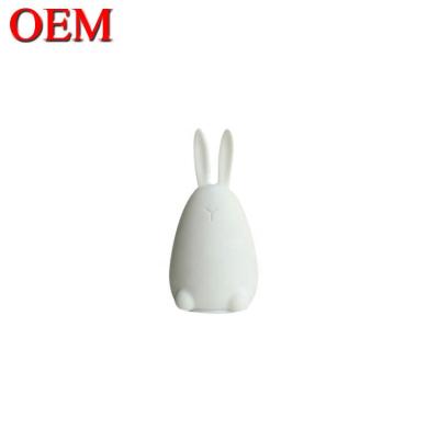 China OEM Kifd Plastic Custom Baby Cute Cartoon Rabbit Shape 3D LED Night Light Toys For Gift Making for sale