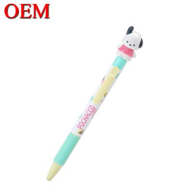 China PVC Customized ABS Cut Cartoon Toy Pen Topper OEM 3D Fugure Pencil Topper for sale