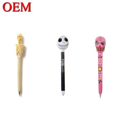 China Custom Cute OEM OEM 3D Cartoon Toy Pen Toy Topper For Student for sale