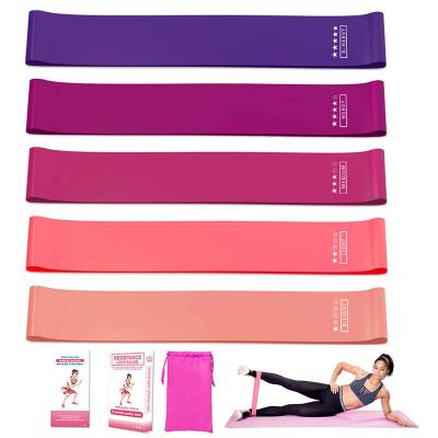 China 2021fitness Latex Bands Resistance Body Resistance Latex Loop Resistance Bands for sale