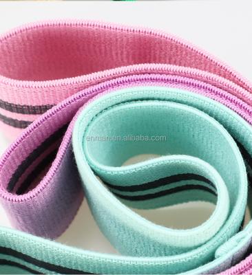 China High Elasticity Home Workout Cloth Non Slip Elastic Bands Adjustable Hip Booty Cloth Resistance Bands for sale