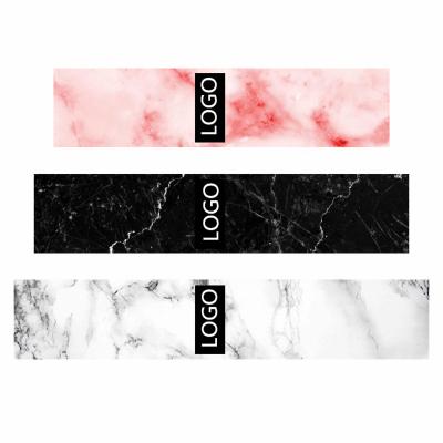 China Hot Selling Polyester Amazon Resistance Bands Wholesale Print Fabric Hip Resistance Marble Band for sale