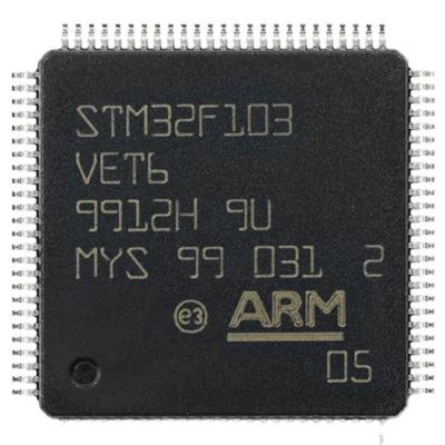 China New and original integrated circuit electronic components BOM IC standard chips LQFP100 STM32F103VET6 for sale