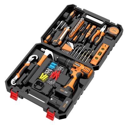 China Household Tool Kit 12V/16.8V/25V Electric Power Hammer Drills Tool Drill Set Machine Tool Sets for sale