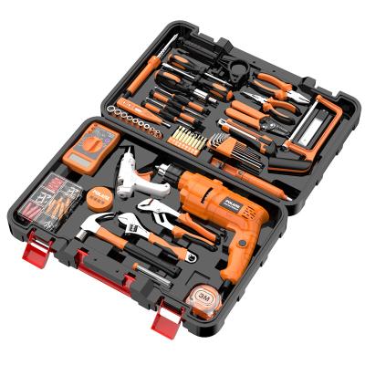 China Wholesale Multifunctional Cordless Power Tool 21V Lithium Cordless Household Tool Kit OEM Electric Drill Set Power Drill Set High Quality for sale