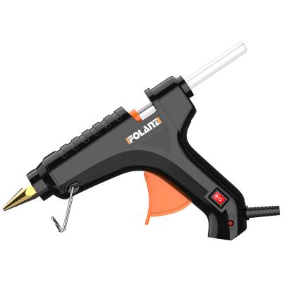 China Low Rated High Temperature Hot Glue Silicone Glue Gun Resistant Suitable 40w Glue Gun Prices for sale