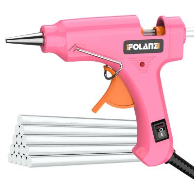 China Factory Unrated Supply Electric Heating Glue Gun with Glue Stick for DIY Projects for sale