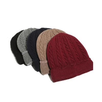 China JOINT Beanie Hat Winter Warm Knit Fleece Ski Slouchy Hat For Men / Women for sale