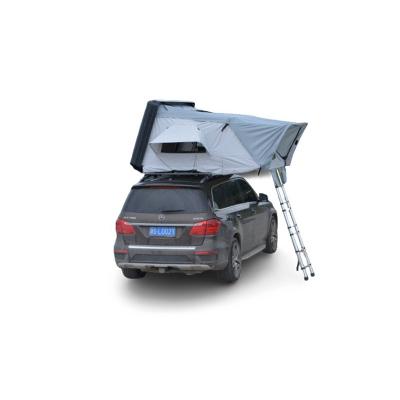 China Diagonal Bracing Type Quality Product Aluminum 2 Person Family Diamond Plate Aluminum Roof Top Tents for sale