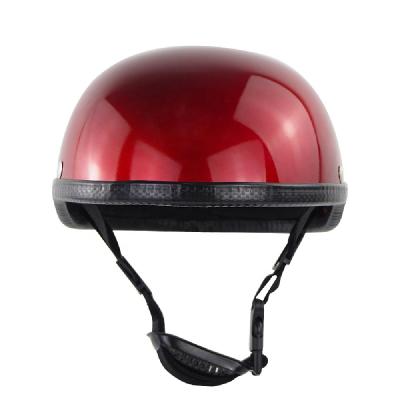 China ABS Retro Half Scooter Motorcycle Helmet For Motorcycle Vintage Moto for sale