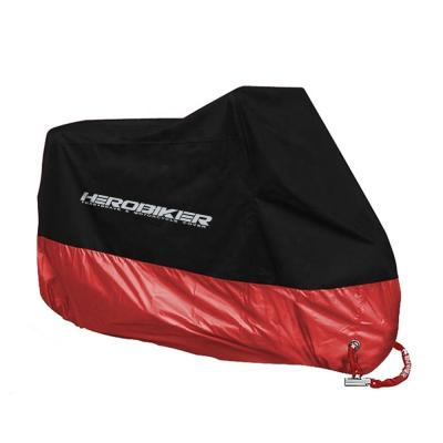 China Outdoor sports motor waterproof folding universal elastic bike cover large full motorcycle waterproof cover for sale