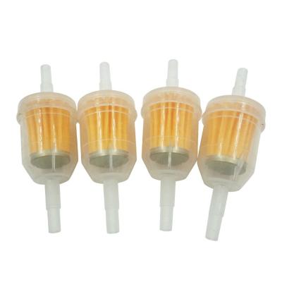 China Universal Motorcycle Spare Parts Fuel Filter Gas Fuel Filter Plastic Gasoline for sale