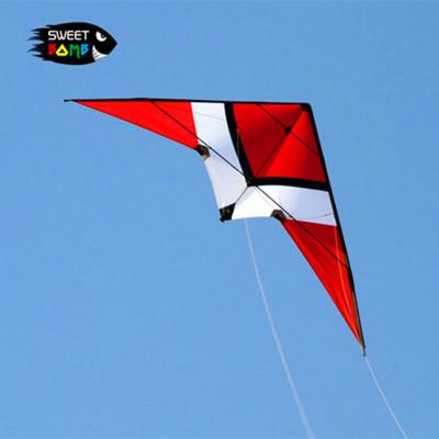 China Free Shipping Double Line Sweetbomb 220cm Nylon Outdoor Stunt Kite Freilein Kite Parachute Factory Outdoor Kids Toys For Children for sale