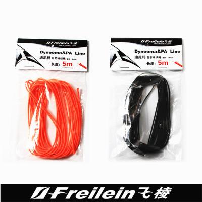 China Free Shipping Nylon Lines 5m Length Hollow Out Braided Line 5pcs/lot Arrow Spectra Flying Tails Quad Line Outdoor Stunt Kites Toys Adults for sale