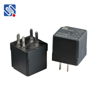 중국 Meishuo MAR-S-112-A automotive relay 4 pin auto relay for Cars, trucks and motorcycles 판매용