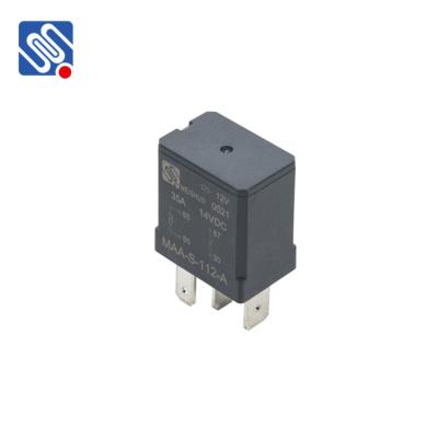 China Meishuo MAA-S-112-A 4 pin normal open 12v relay Mini automotive relay zu verkaufen