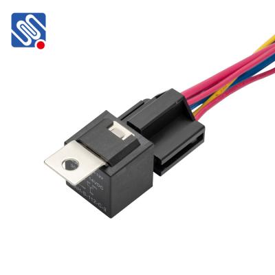 중국 MEISHUO RELE MAH-S-112-C-3 mental Bracket Auto Relay with Plastic 24v 5 pin Rele All Car 판매용