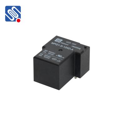 중국 Meishuo MPQ1-S-124D-A relay manufacturers T90 30a 40a 50a relay miniature 24v power relays for PCB el 판매용