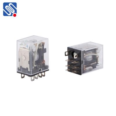 Китай Meishuo MPN 5A 7A 250vac 30VDC 2C 3C 4C Silver alloy pcb relay 8v 110vdc with LED 8pin 11pin 14pin продается