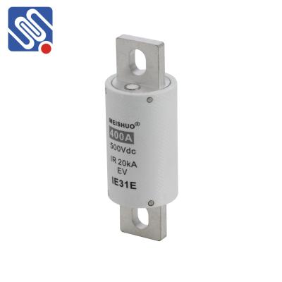 China Meishuo  IE31E North American Standard 500vdc 400A EV fuse Blade Fuse Automotive Fuse For double bolt screw connection Te koop