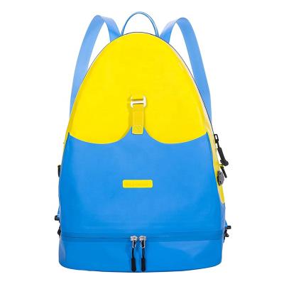 China Modern simple sealed women's waterproof backpack 15 liters, suitable for sailing and boating for sale