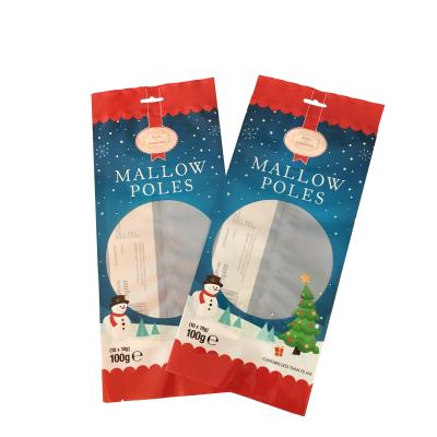 Cina Lo spuntino risigillabile di plastica di Natale insacca il natale allegro Santa Sack Back Sealed in vendita