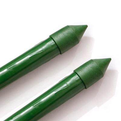 China Promote Plant Growth China Factory Seller Plastic Coated Metal Stake Ornamental Garden Green Stakes for sale