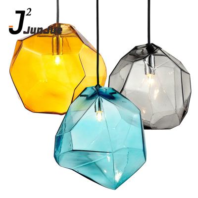 China free shipping Decorative Hanging Pendant Light Vintage Edison Bulb Pendant Light Europe Popular Colored Glass Pendant Light Europe for sale