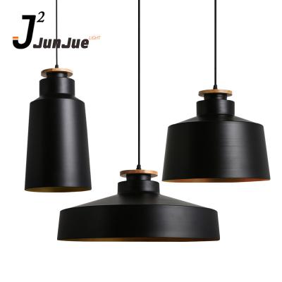 China Modern Decorative Modern Aluminum Shade Black And White Color Pendant Lamp for sale