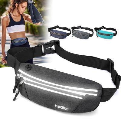 China Wholesale Water Proof OMASKA New Style Sports Waist Bag Heuptas Belt Pussy Pack Waterproof Running Waist Bag for sale