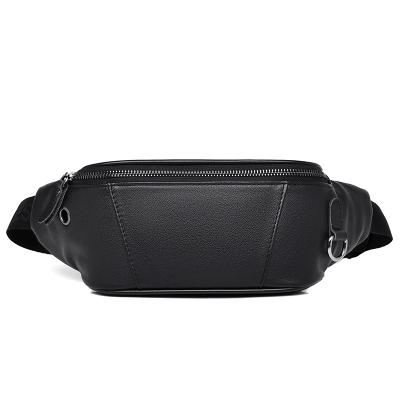 China 2020 fashionable cross genuine leather men's products trending - body bag fashion genuine cross - body pussy package for sale