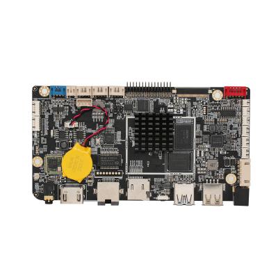 China 4GB+32GB All-in-one Android OS 11 Linux Debian 10 RJ45 RS232 Rockchip RK3566 Android Embedded Motherboard PCBA YF-023D for sale