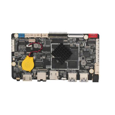 China All-in-one Android OS 11 Linux Debian 10 RJ45 Blue-tooth RS232 TTL 2GB+16GB Rockchip RK3568 Android Embedded Motherboard PCBA YF-024E for sale