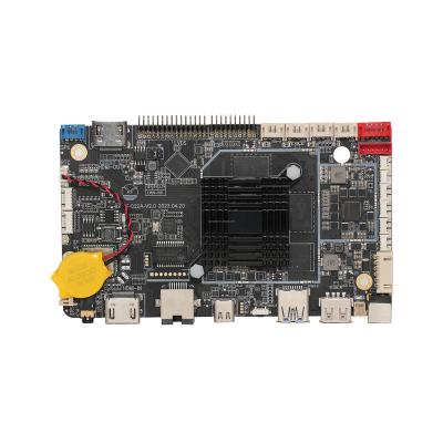 China One board driving multi-panels (three screens different display) All-in-one Android OS 11 12 13 Linux Debian 10 RJ45 Blue-tooth RS232 TTL 4G+64G RK3588 Octa-core Android Embedded Motherboard for sale