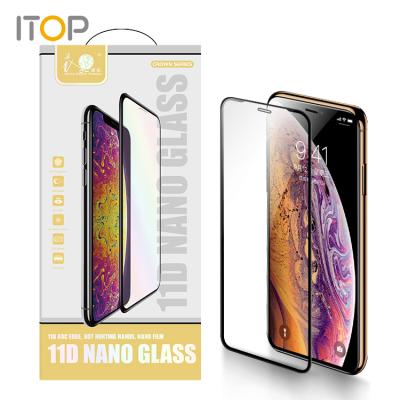 China High Quality Mobile Phone Nano 9H Screen Protector Flexible Glass Film For iPhone X XS Max 11 Pro 11 Screen Protector for sale