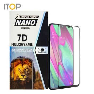 China ITOP Nano Explosion-proof Flexible Glass Film Screen Protector For Samsung Galaxy A40 for sale