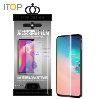 China ITOP TPU Mobile Phone Shockproof Film Full Coverage Screen Protector For Samsung S10e S10 plus S10 for sale