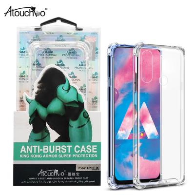 China Shockproof Shockproof Phone Case PC TPU Back Cover For Samsung Galaxy M10 M20 M30 Clear Case for sale