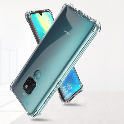 China Transparent Shockproof Call Flashing Phone Case For Huawei Mate 20 Pro Armor Case Back Cover For Mate 20 for sale