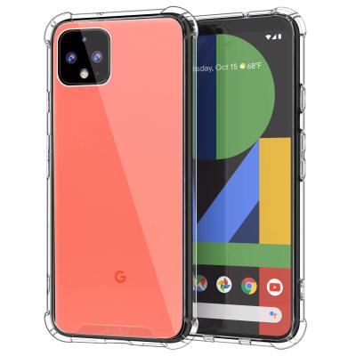 China Transparent 1.5mm Shockproof Shockproof Phone Case For Google Pixel 4 Mobile Phone Case For Google Pixel 4 XL for sale