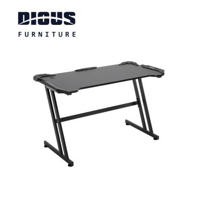 China Wholesale Adjustable RGB Computer Tables Computer Gaming Table For Sale for sale