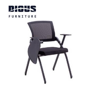 China Trianing Meeting Diousnew Modern Plastic Office Chairs Forming Room Kids Student Office School Chairs With Notepad Tablet for sale