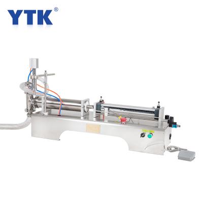 China Food YTK 1000-5000ml Single Head PneumaticAutomatic Liquid Soft Drink Liquid Filling Machine for sale