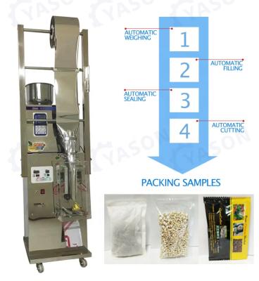 China Automatic Plastic Machine Three Side Packaging Powder Packing Machine Tea Bag Food Sealing Packaging Machine for sale