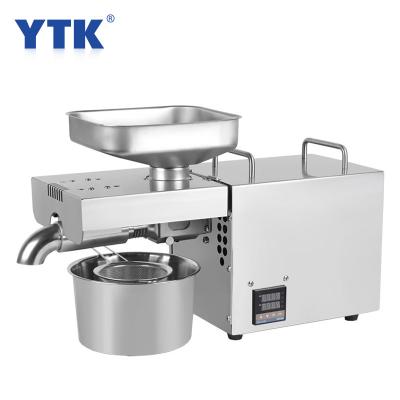 China Factory Wholesale Fully Automatic Household Flaxseed Olive Peanut Cold Press 750W Hotels K18 Mini Oil Press Machine Small for sale