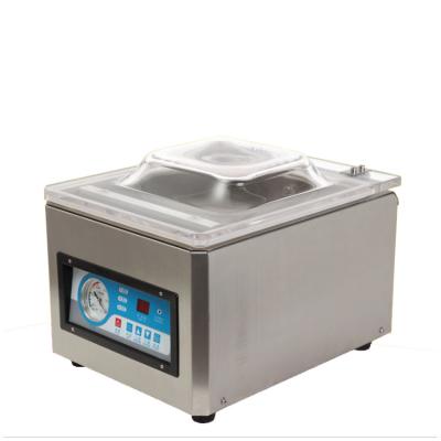 China Semi-automatic home used seafood food/salted meat/dry fish/pork/beef/rice vacuum packing machine for sale