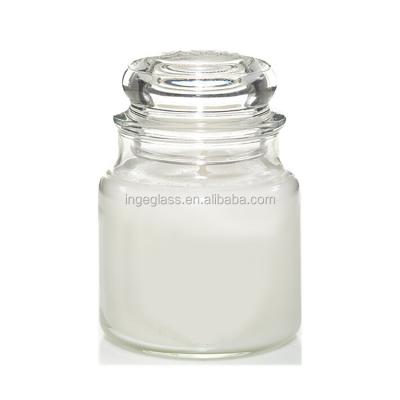 China Weddings Glass Candle Jars With Lids, Cheap Glass Candle Holders for sale