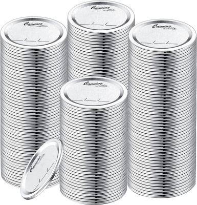 China Non Spill Regular Mouth Canning Lids For Ball, Kerr Jars & Slot Type Metal Mason Jar Lids For Canning for sale