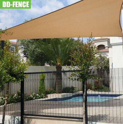 China Easily Assembled Decorative Backyard Villa Fence with 358 Welded Mesh Panel for sale